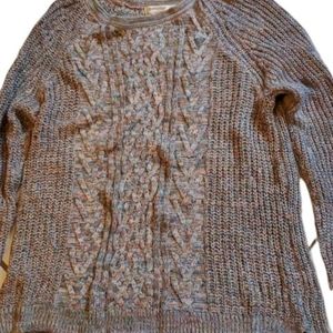 Faded Glory Cable Knit Sweater Size 618 